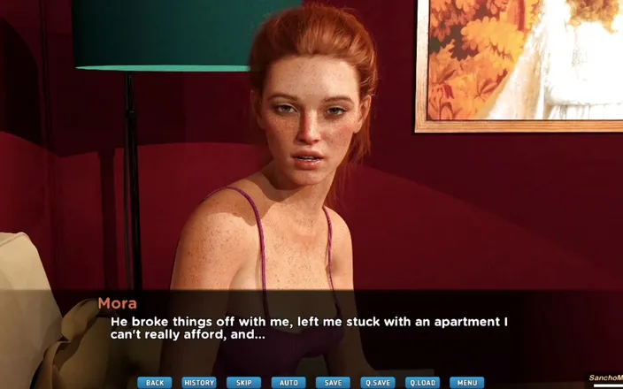 Johannes Gaming: Bare witness #8 - Jackson and Mona made out on the couch