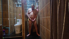 Jimbob Star GAY: Jimbob chčije na nohy a žaludek