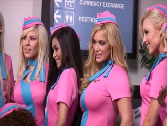 Adventures In Pornland: Însoțitorii de zbor - BTS partea 3 - Lumini, acțiune cu camera