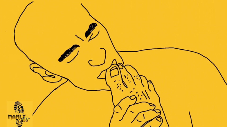 Manlyfoot: Min personliga fotslav får en behandling - manlyfoot - animerad