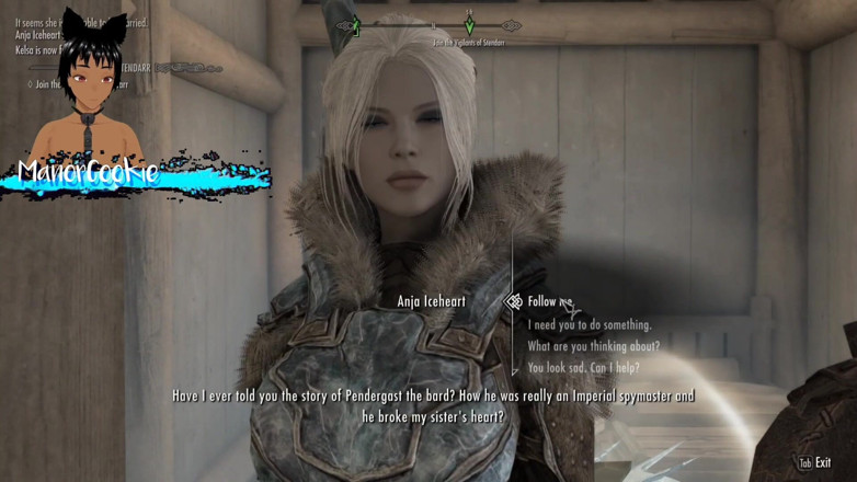 Manor Cookie: Skyrim B and L Mod - viajando por el camino y...