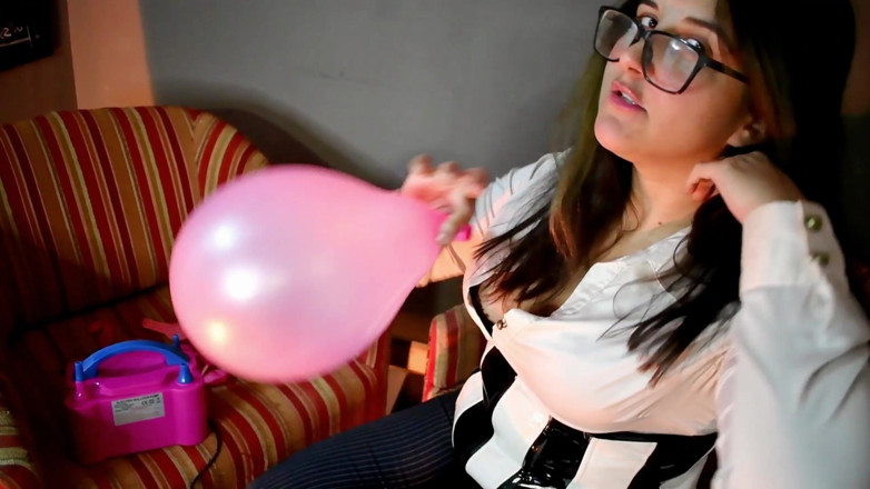 melu_world: Balloons Stuffing Humiliation - Bunny Looner [eng Sub - Spa Audio]