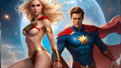 LustRender: Screensaver 2 - 180 jedinečných obrázků supergirl pro zdobení vaší obrazovky po dobu 1...