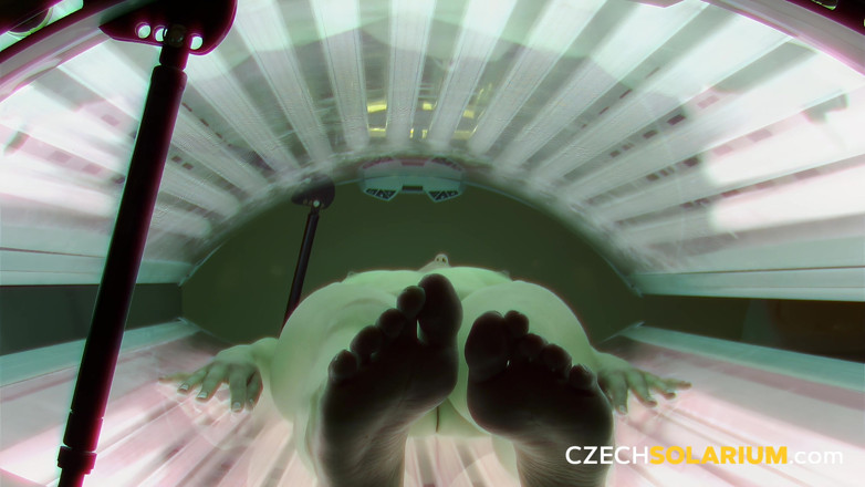 Czech Solarium: Czech Solarium 240: Young Woman’s Steamy Solarium Exploration