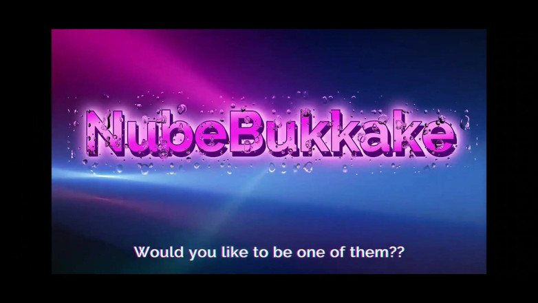 NubeBukkake: Kirli kaltak gangbang