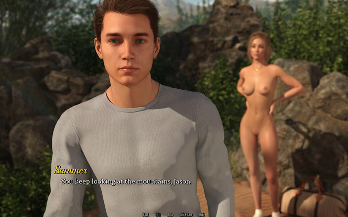 3D Cartoon Porn: Dreamland - séance photo estivale en lingerie