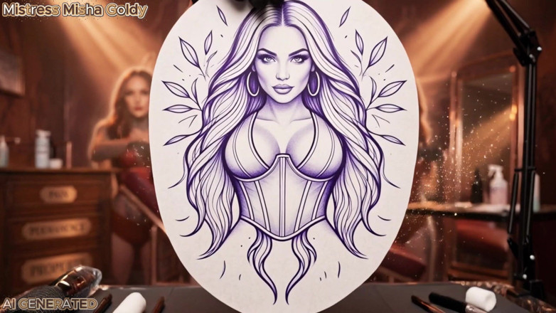 Goddess Misha Goldy: ทุกนิ้วของคุณได้รับหมึกของฉัน รอยสักทุกตัวเป็นชื่อของฉันที่เขียนไว้ที่คุณไม่สามารถลบได้