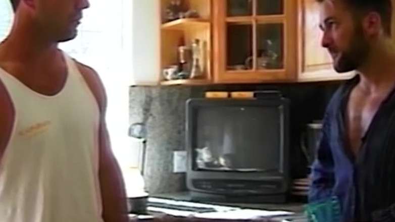 SEXUAL SIN GAY: Hot Dicks Outside Scene-2 two Hunky Muscular Guys Decide to...