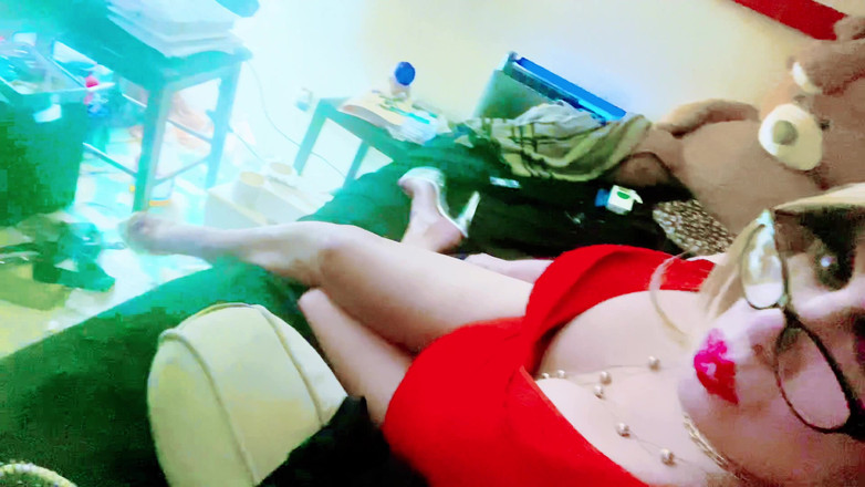 Krissy Sweets: Krissy sweets si cewek hot rambut pirang dengan sepatu hak...