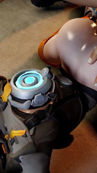 Hanzo Riders Tracer's Arsch hart | Overwatch-parodie