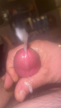 Jacking off My Six Inch Cock
