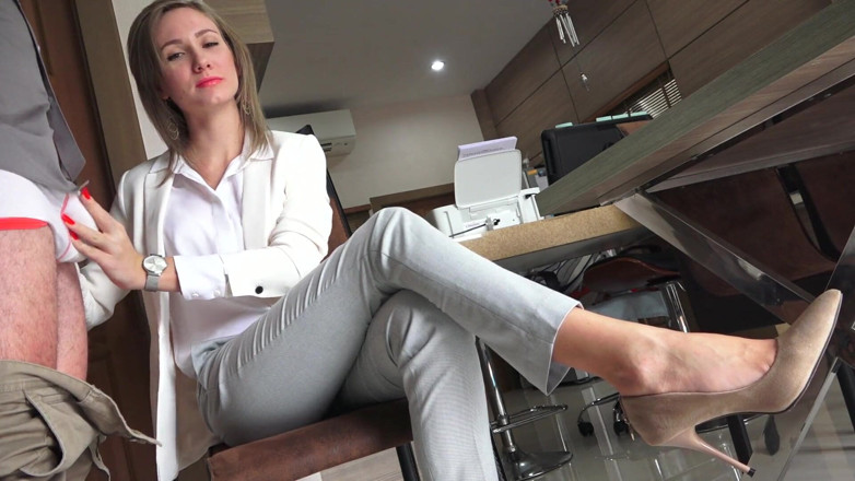 Angel The Dreamgirl: Precum play while fully dressed
