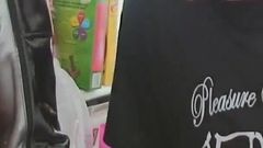 Old Man Masturbates and Licks a Babe Squirt While She Gets Fucked by Her Lover