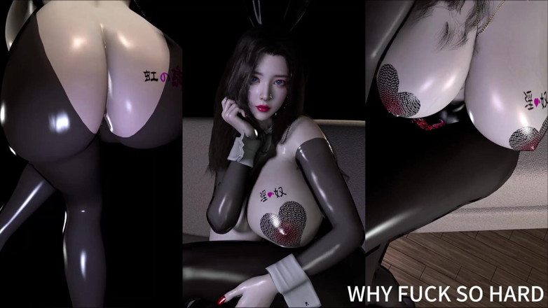 Why fuck so hard: 3D Big Ass Asian Mature MILF Cheating with BBC