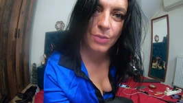 Milfycalla - Foot Fetish & Leather Pants Tease in Bed - Episode 315 (solo)