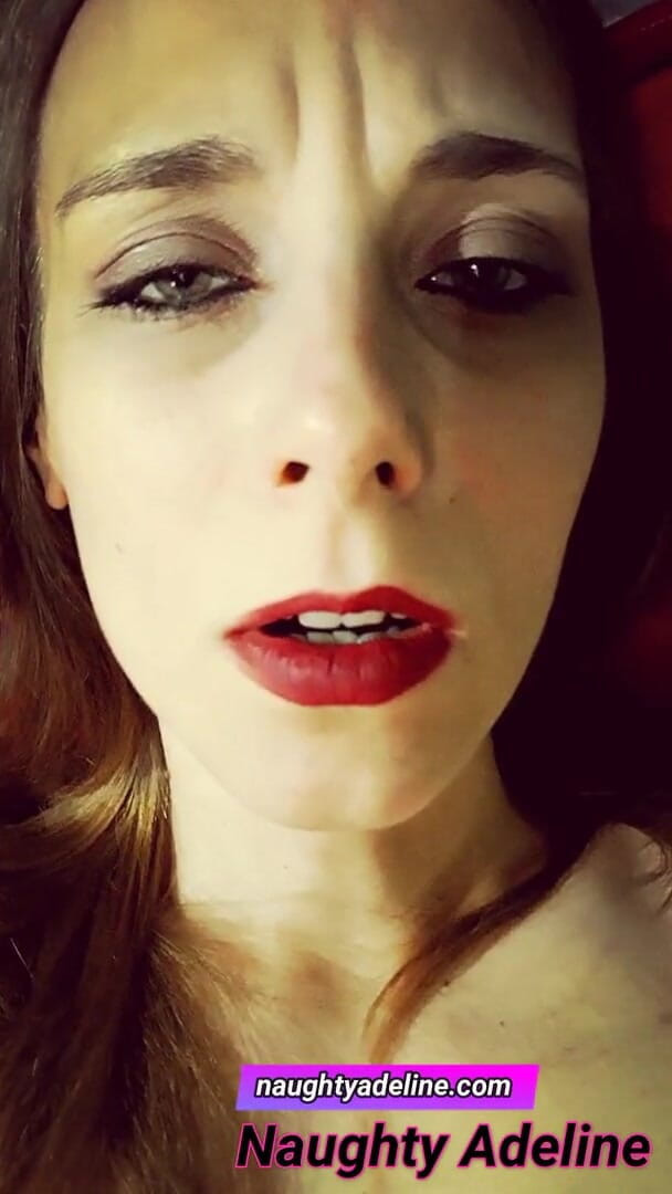 Naughty Adeline: Komm in meine muschi!