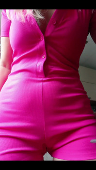Wetting Pink Shorts Is the Best Way to Start My Morning!