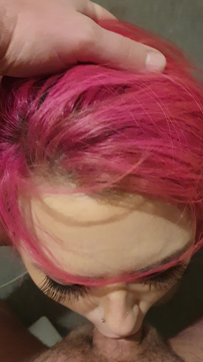 Mandy Foxxx: Sloppy Wet &amp; Messy Hairjob dengan air mani dalam rambut