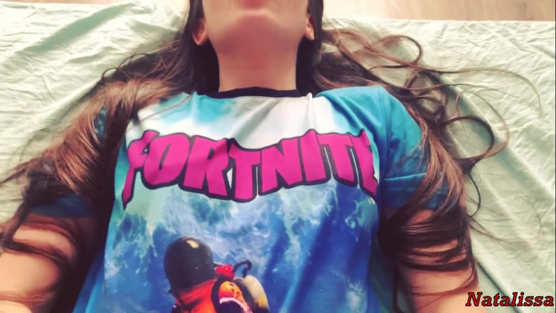 Natalissa: Cute fortnite girl gets fucked roughly