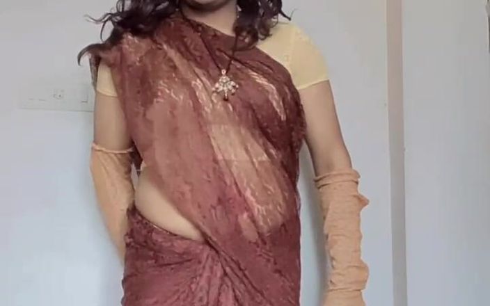 Mona Bottom Crossdresser: Mona Bottom Crossdresser Saree