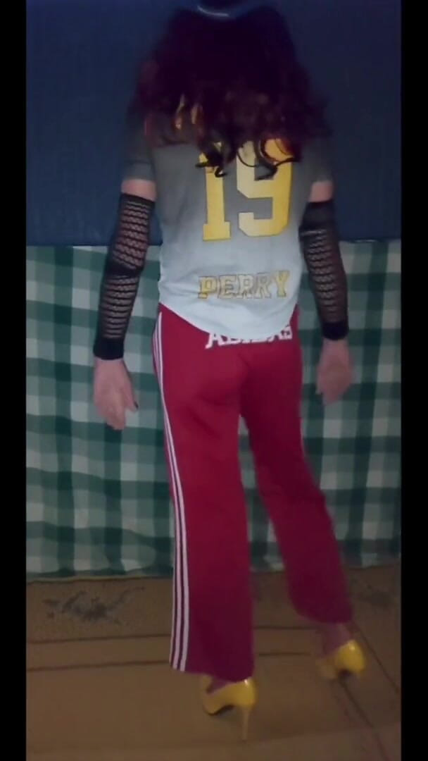 Lizzaali: Combined 2 scenes playing in baseball uniform and cum squirt in...
