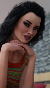 Доминация над милфой высокой грудастой брюнеткой со страпоном Milfy City 24