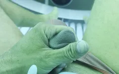 Tanning salon rub down