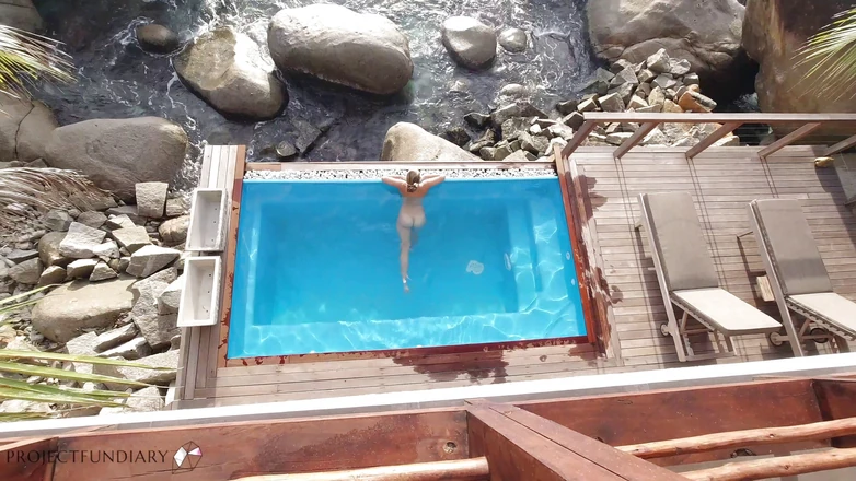 Projectsexdiary: Underwater fuck in paradise infinitypool