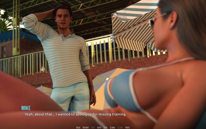 Wickedgammes: A Very Lucky Bay Lifeguard Part 6