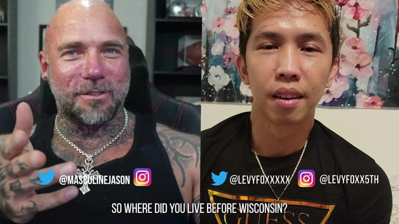 Raw and Uncensored with Masculine Jason: Porn Star svikaarokti - levi Foxx episod 62