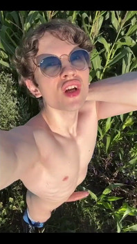 Corn Fields and a Big Dick Around