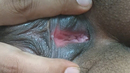 Liana proxy: Self Boobs Press and Pussy Fingering