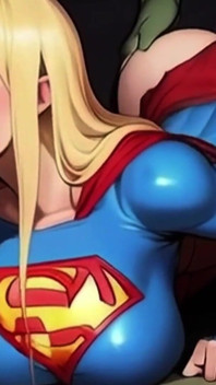 Supergirl recebe gangbang e penetração com kriptonita