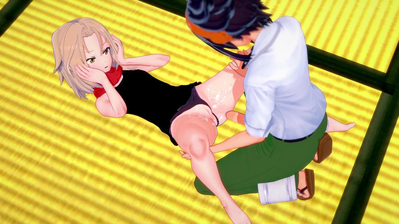 Wraith ward: Yoh takes anna - parodi hentai shaman king