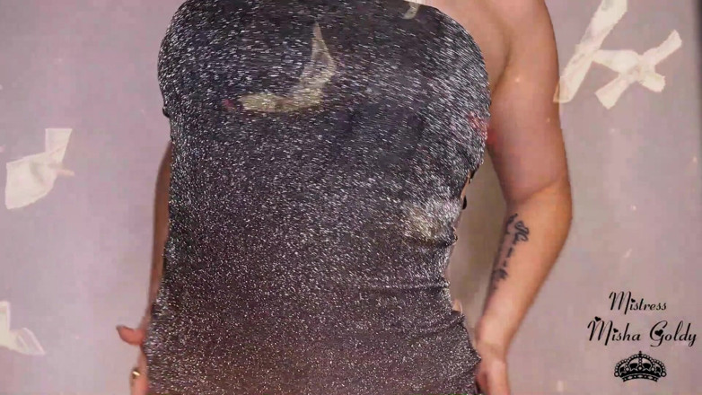 Goddess Misha Goldy: How much for cum?