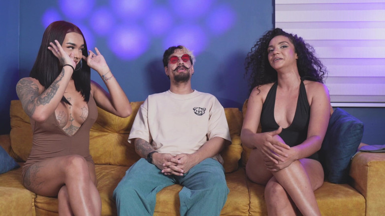 Mvstery TS: Sexo Con La Trans Tetona Y La Morena Culona - Entrevista...