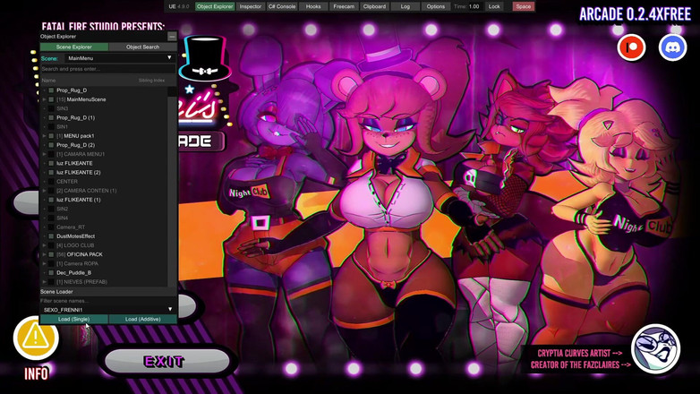 LewdArcade: Fap Nights at Frenni's Night Club Gallery [część 01] Sex Game Play [18+]...