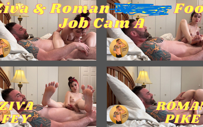 Roman Pike: Ziva Roman Tired Foot Job Cam