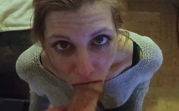 Amateur Compilation Deepthroat Gagging & Cum-drenched MILF Slut