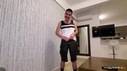 Amateur Gay POV: sautela beta meri kaar ka upyog karna chaahta hai