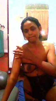 Stepmom Strips Infront