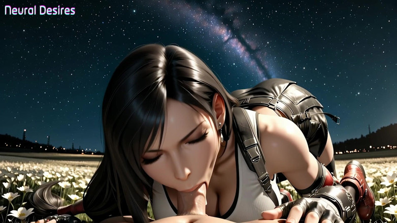 Neural Desires: Tifa najde nebe pod hvězdami (ai video)