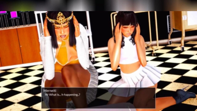 3DXXXTEEN2 Cartoon: Adorazione del cazzo, in stile egiziano. Sesso cartone porno 3D