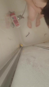 Orgasm While Showering and Shaving