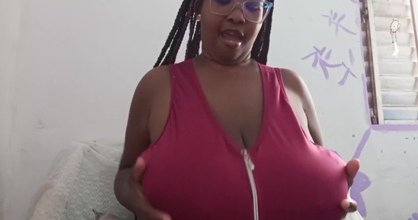 Angel Big B: Play with My Huge Tits, Baby