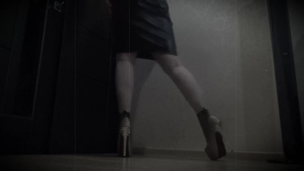 Goddess Misha Goldy: Mesmerizing shiny nylon socks