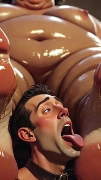 SSBBW Makes Skinny Slave Lick Her Sweaty Feet
