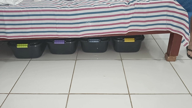O1ST: In rood ondergoed rijdend op mijn speelgoed