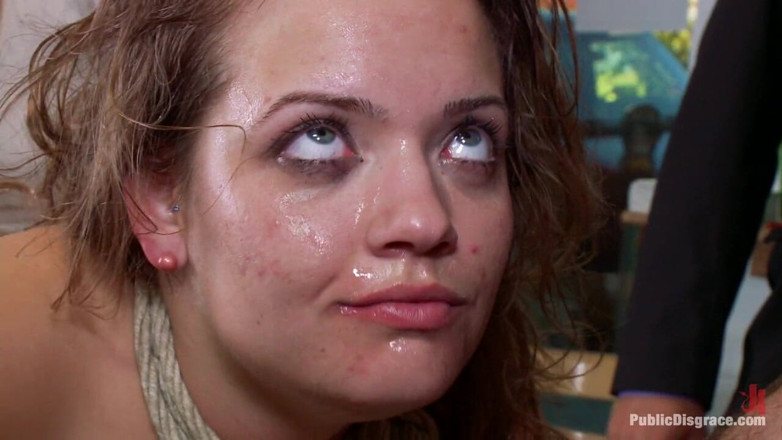 Public Disgrace by Kink: Adorable 19 year old disgraced in comic book store