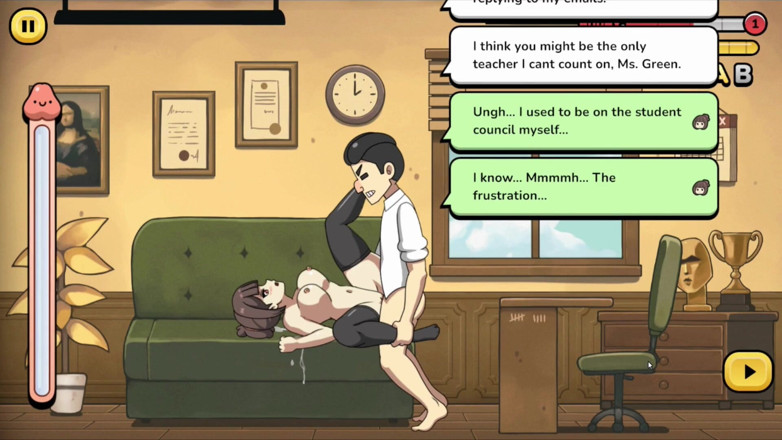 NSFWOtaku: Hentai hra - Problémová studentka - Zadržení Lvl 1